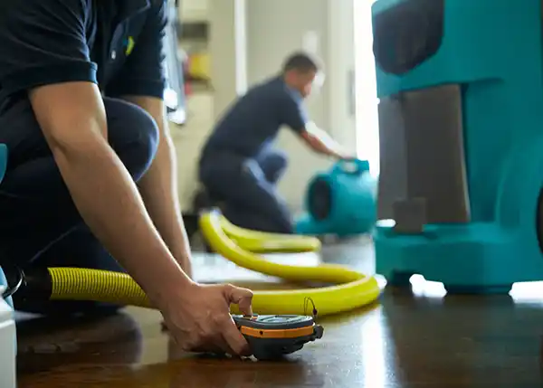 water damage restoration service Howe
